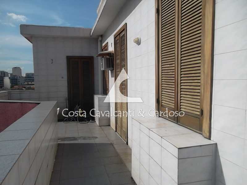 Conheça 6 terraço do imóvel - Cobertura 3 quartos à venda Tijuca, Rio de Janeiro - R$ 950.000 - TJCO30045 - 7 6 terraço - 7