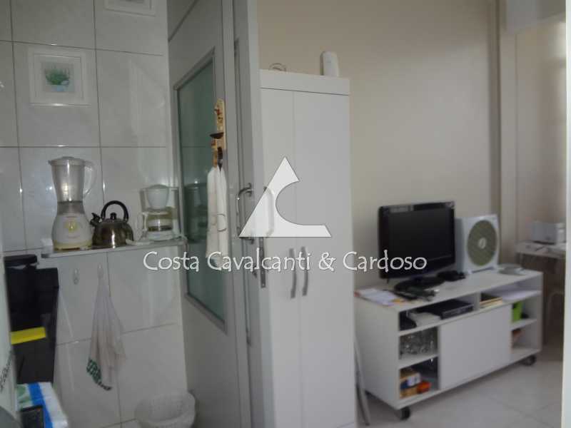 Conheça 37 - COZINHA AMERICANA, SALETA do imóvel - Kitnet/Conjugado 34m² à venda Copacabana, Rio de Janeiro - R$ 600.000 - TJKI10009 - 26 37 - COZINHA AMERICANA, SALETA - 26
