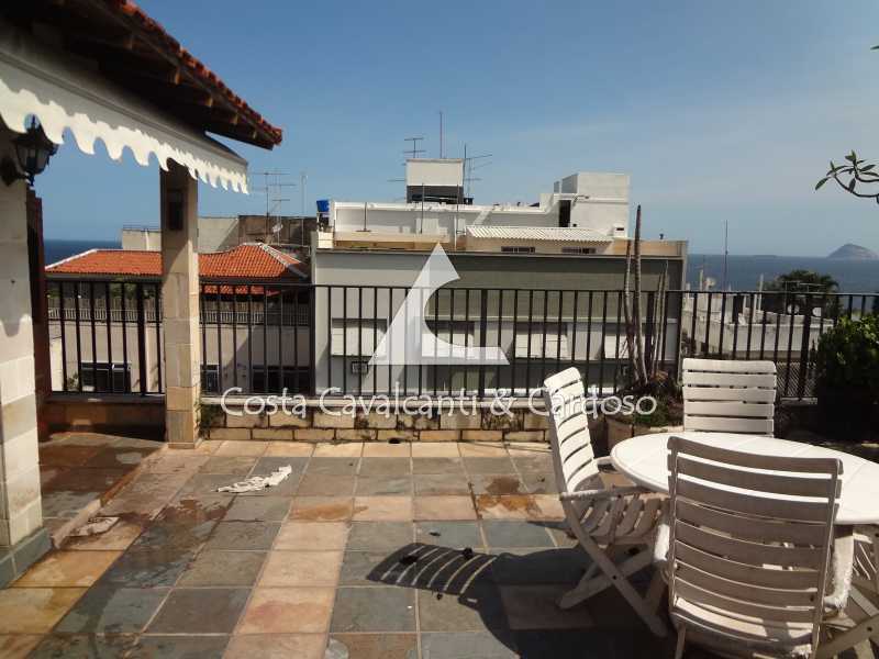 Conheça 1 - VISTA MAR TERRAÇO do imóvel - Cobertura 5 quartos à venda Leme, Rio de Janeiro - R$ 4.200.000 - TJCO50004 - 1 1 - VISTA MAR TERRAÇO - 1