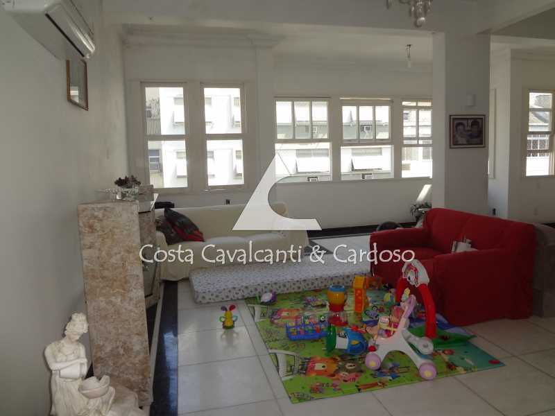 Conheça 2 - SALÃO VARIOS AMBIENTES do imóvel - Cobertura 5 quartos à venda Leme, Rio de Janeiro - R$ 4.200.000 - TJCO50004 - 2 2 - SALÃO VARIOS AMBIENTES - 2