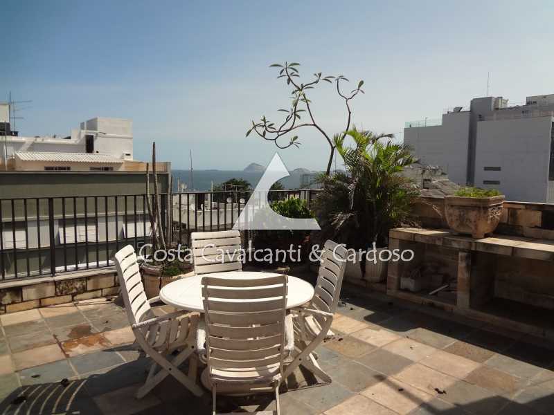 Conheça 2 - VISTA MAR, TERRAÇO, CHURR do imóvel - Cobertura 5 quartos à venda Leme, Rio de Janeiro - R$ 4.200.000 - TJCO50004 - 3 2 - VISTA MAR, TERRAÇO, CHURR - 3