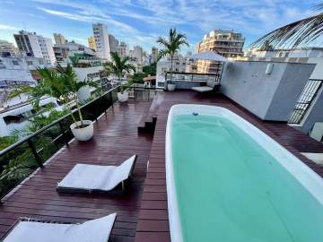 Imperdível - Cobertura Triplex com 533m2 de área, 5 suítes, terraço particular, Jacuzzi, área gourmet, piscina - GACO50017
