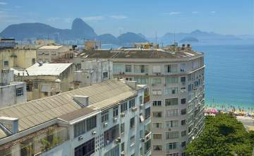 Ótima localização - Cobertura com vista mar Avenida Rainha Elizabeth próximo a Ipanema - GACO40067