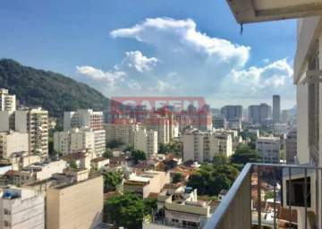 Apartamento 2 quartos, com garagem, piscina e vista Cristo- Humaitá - GAAP20833