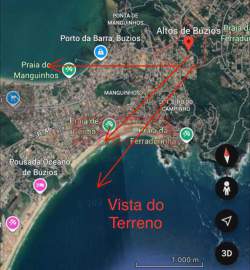 Ótima localização - Terreno no Alto de Búzios – Vista Panorâmica Incrível, Búzios-RJ - GALT00005