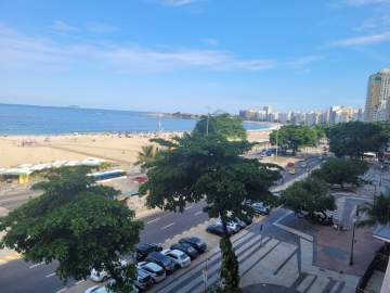 Imperdível - Apartamento Frontal Mar com 160m2, 3 quartos, vaga de garagem - Avenida Atlantica - GAAP31102