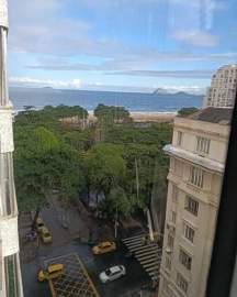 Imperdível - VISTA MAR! Apartamento mobiliado - 3 quartos - 1 suíte - Garagem em Copacabana - GAAP31217