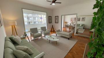 Ótima localização - Apartamento mobiliado 3 Quartos, andar alto, varanda interna e garagem - GAAP31226