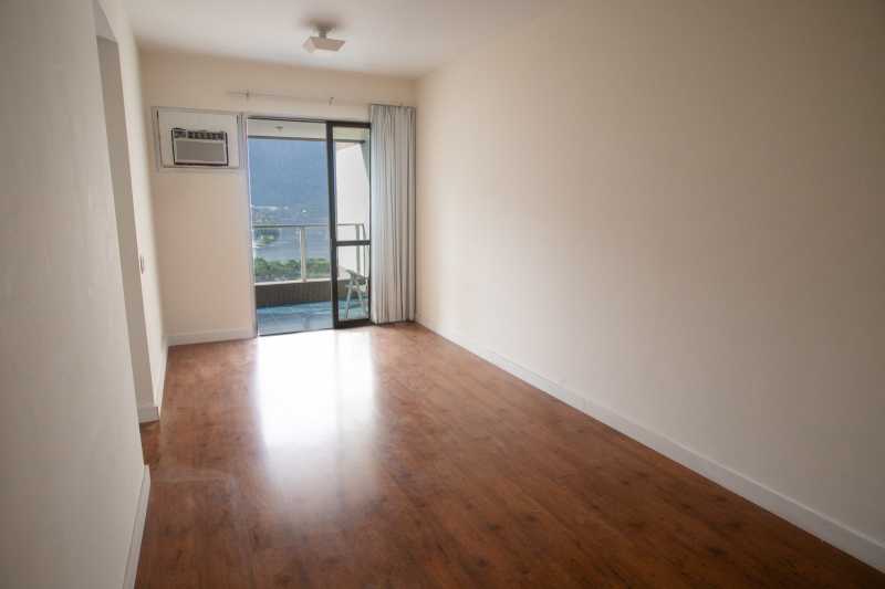 Conheça 1000702231 do imóvel - Apartamento Flat, Sala e Quarto, 55m2. Andar alto, varanda, vista espetacular no Leblon - GAFL10027 - 4 1000702231 - 4