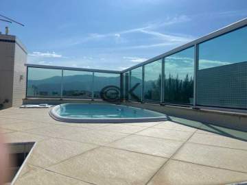 Ótima localização - EDK VENDE - EXCELENTE COB. 3QTOS(2SUÍTES) COM 275M² - RECREIO DOS BANDEIRANTES - 1042
