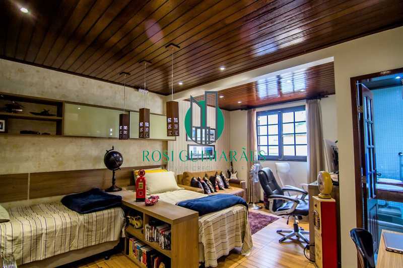 Conheça quarto solteiro do imóvel - Casa em Condomínio à venda Rua Isaac Newton, Anil, Rio de Janeiro - R$ 1.680.000 - FRCN50030 - 12 quarto solteiro - 12