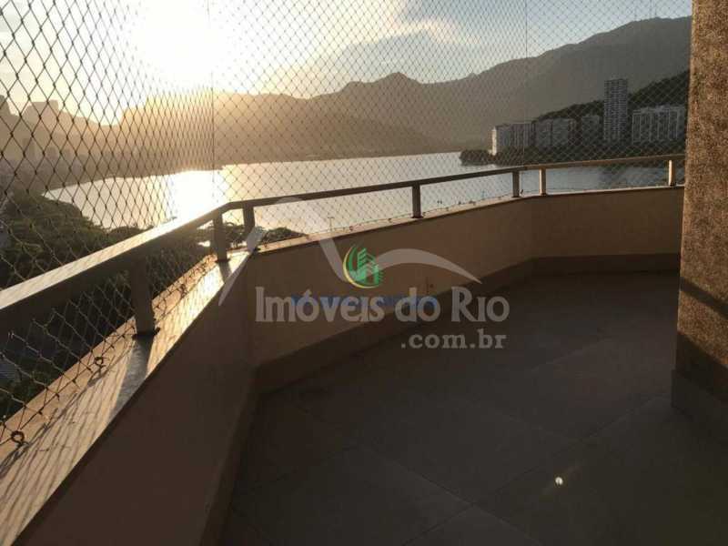 Conheça IMG_7275 do imóvel - Apartamento com varandão, 146m, 3 quartos e vaga, a venda na Lagoa. - APLA0163P - 1 IMG_7275 - 1