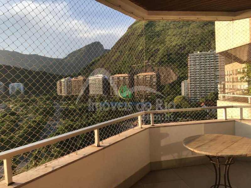 Conheça IMG_7278 do imóvel - Apartamento com varandão, 146m, 3 quartos e vaga, a venda na Lagoa. - APLA0163P - 5 IMG_7278 - 5