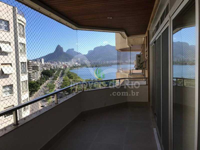 Conheça IMG_7288 do imóvel - Apartamento com varandão, 146m, 3 quartos e vaga, a venda na Lagoa. - APLA0163P - 13 IMG_7288 - 13