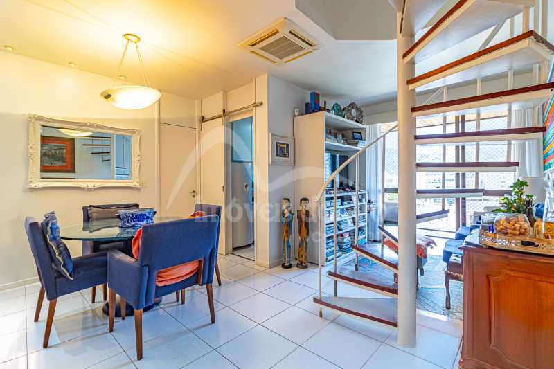 Conheça . do imóvel - Cobertura com 115m, com piscina, 1 quarto e vista livre, a venda em prédio com infra, no Leblon - COLE0618 - 12 . - 12