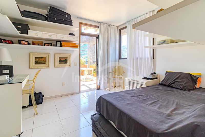 Conheça . do imóvel - Cobertura com 115m, com piscina, 1 quarto e vista livre, a venda em prédio com infra, no Leblon - COLE0618 - 9 . - 9