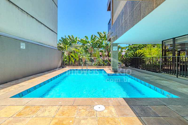 Conheça . do imóvel - Cobertura com 115m, com piscina, 1 quarto e vista livre, a venda em prédio com infra, no Leblon - COLE0618 - 30 . - 30