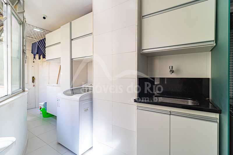 Conheça . do imóvel - Apartamento com 127m, 2 quartos + escritório e vaga, a venda na quadra da praia, em Copacabana. - APCO1318 - 30 . - 30