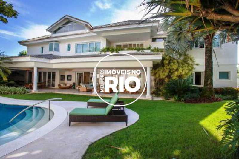 Conheça Casa Duplex na Barra do imóvel - Casa em Condomínio 5 quartos à venda Rio de Janeiro,RJ - R$ 12.500.000 - CB0801 - 1 Casa Duplex na Barra - 1