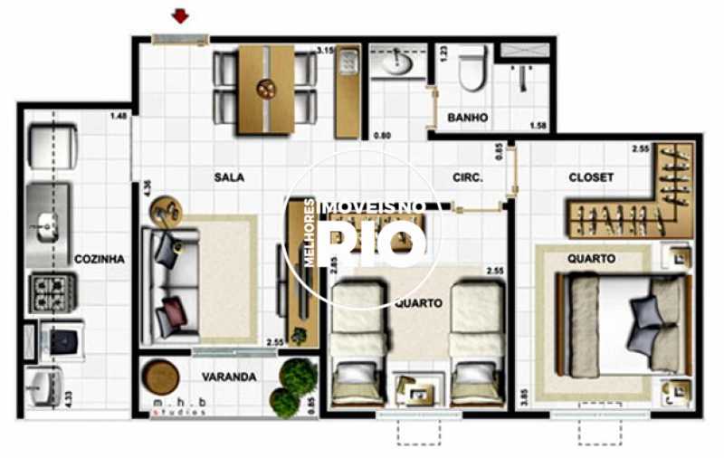 Conheça Apartamento no Recreio do imóvel - Apartamento 2 quartos à venda Rio de Janeiro,RJ - R$ 395.000 - MIR4833 - 9 Apartamento no Recreio - 9