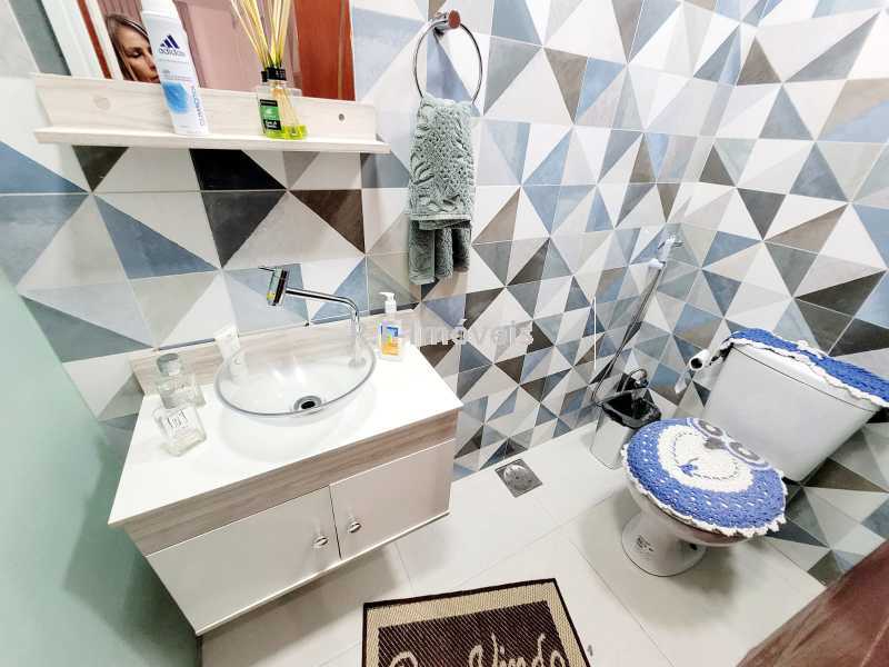 Conheça LAVABO do imóvel - Casa à venda Rua das Verbenas, Vila Valqueire, Rio de Janeiro - R$ 1.100.000 - VECA40007 - 17 LAVABO - 17