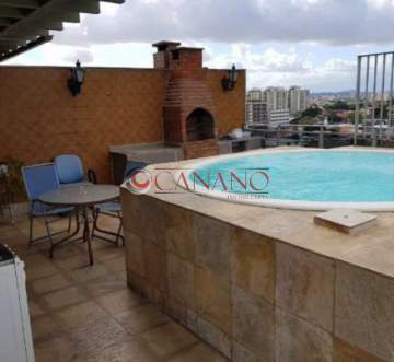 Vendo Cobertura 3 Quartos Rua Capitão Menezes Praça Seca - BJCO30041