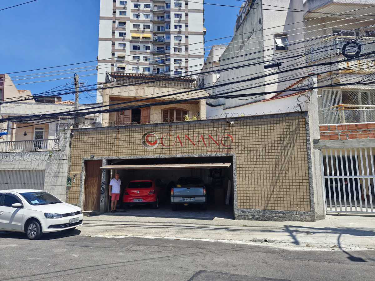 Conheça fachada e garagem Basilio de B do imóvel - Casa à venda Rua Basílio de Brito, Cachambi, Rio de Janeiro - R$ 1.200.000 - BJCA30086 - 30 fachada e garagem Basilio de B - 30