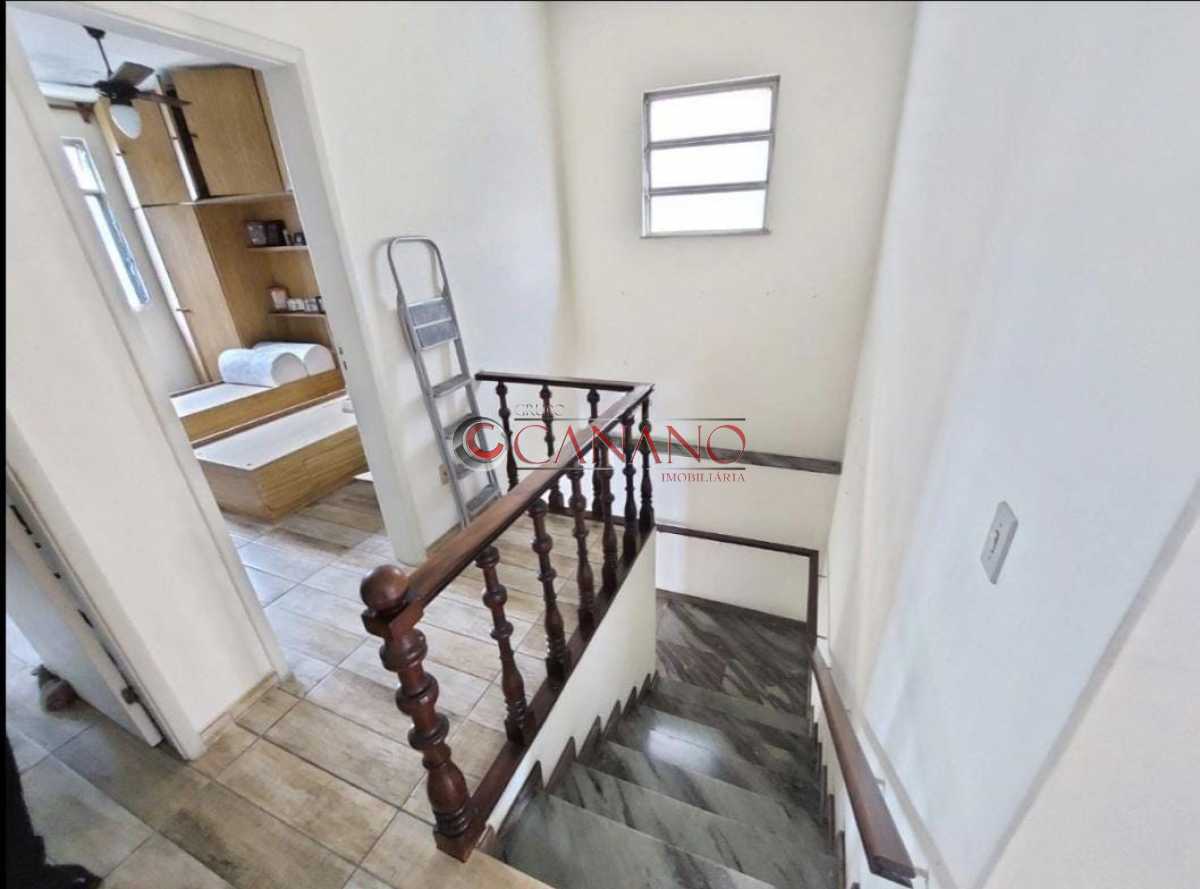 Conheça escada Rodolfo Galvão do imóvel - Casa à venda Rua Rodolfo Galvão, Higienópolis, Rio de Janeiro - R$ 650.000 - BJCA30087 - 17 escada Rodolfo Galvão - 17