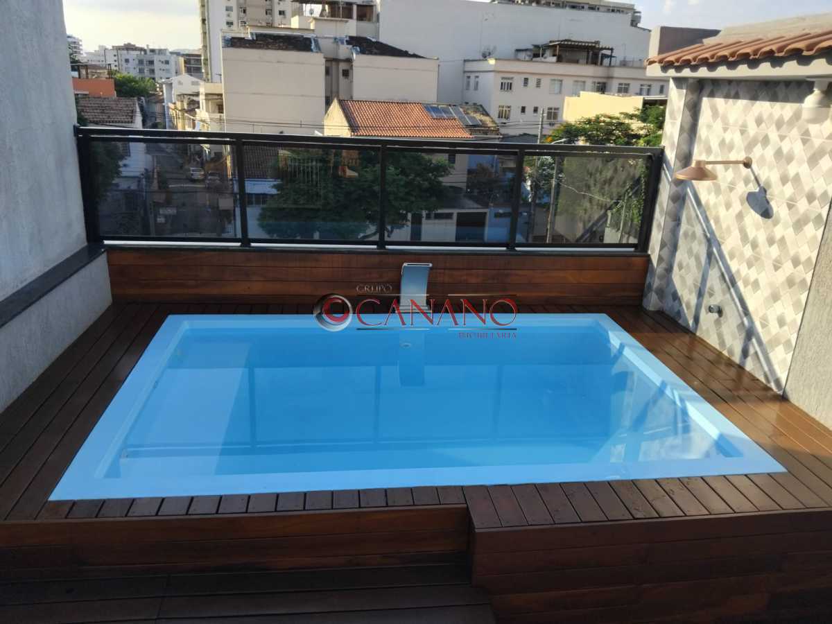 Conheça piscina Carolina Santos 53 cs do imóvel - Casa de Vila à venda Rua Carolina Santos, Méier, Rio de Janeiro - R$ 600.000 - BJCV20119 - 18 piscina Carolina Santos 53 cs - 18