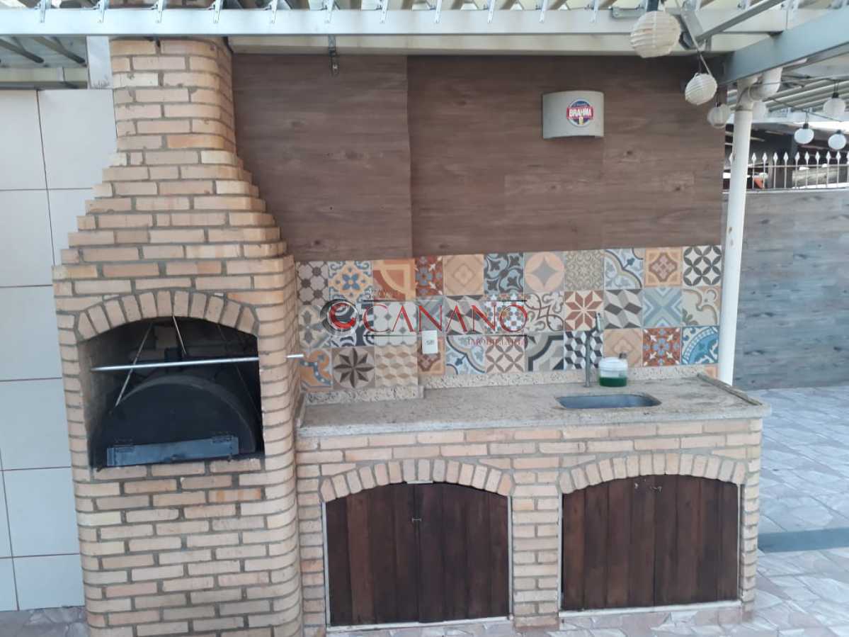 Conheça Churrasqueira VitMeireles 377 do imóvel - Cobertura à venda Rua Vítor Meireles, Riachuelo, Rio de Janeiro - R$ 250.000 - BJCO20043 - 17 Churrasqueira VitMeireles 377 - 17