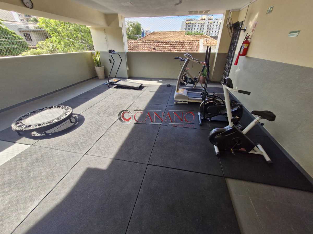 Conheça sala de ginastica VitMeireles do imóvel - Cobertura à venda Rua Vítor Meireles, Riachuelo, Rio de Janeiro - R$ 250.000 - BJCO20043 - 13 sala de ginastica VitMeireles - 13