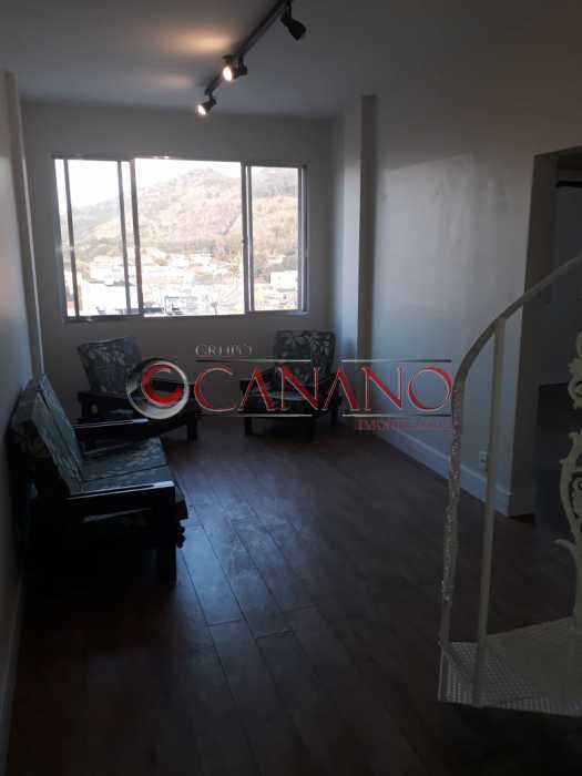 Conheça sala VitMeireles 377 ap 705 bl do imóvel - Cobertura à venda Rua Vítor Meireles, Riachuelo, Rio de Janeiro - R$ 250.000 - BJCO20043 - 2 sala VitMeireles 377 ap 705 bl - 2