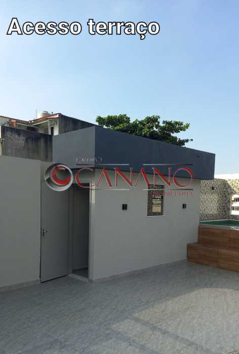 Conheça acesso terraço Souza Aguiar 2 do imóvel - Casa à venda Rua Sousa Aguiar, Méier, Rio de Janeiro - R$ 790.000 - BJCA50018 - 22 acesso terraço Souza Aguiar 2 - 22