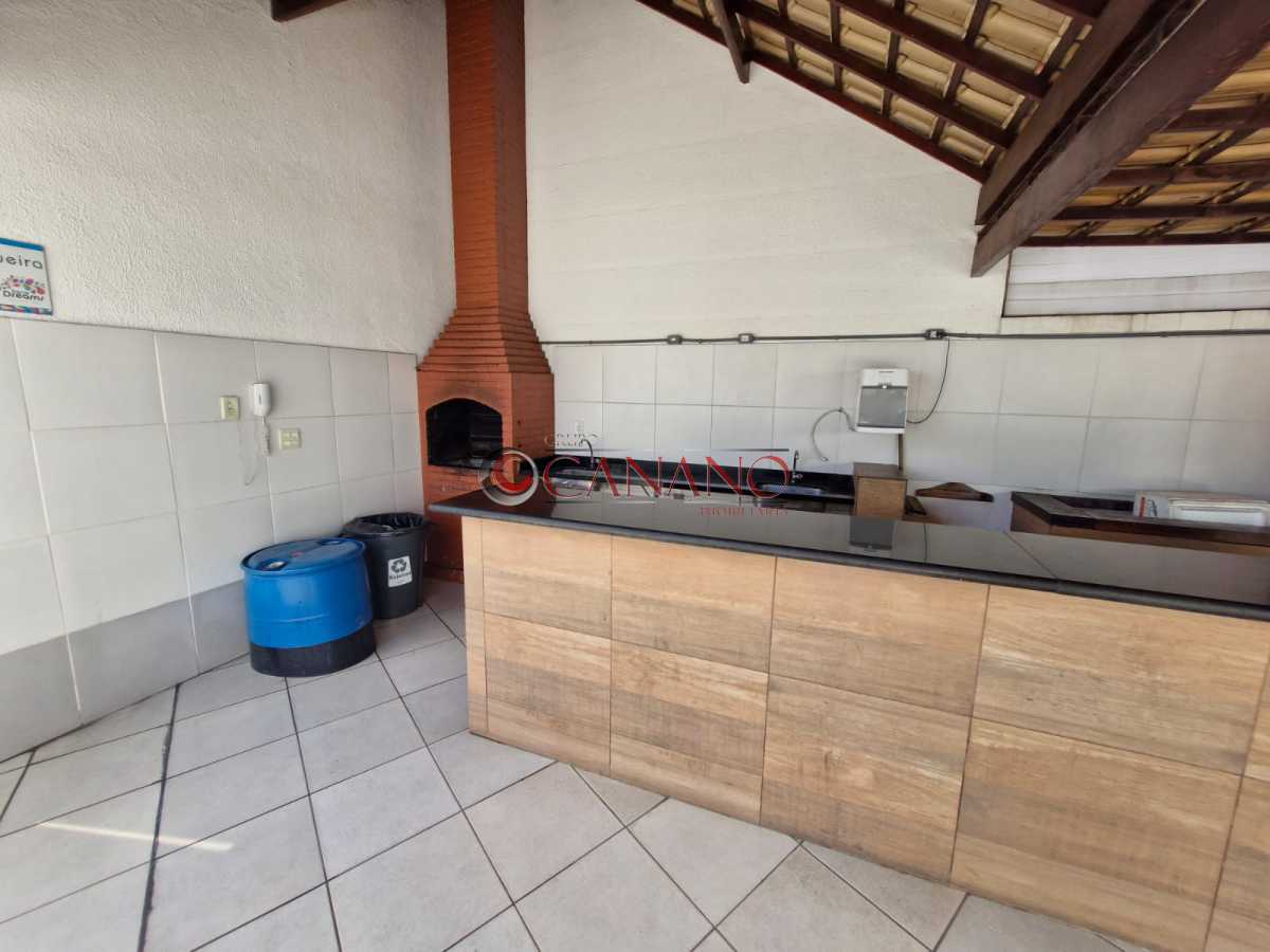 Conheça churrasqueira Miguel Cervantes do imóvel - Apartamento à venda Rua Miguel Cervantes, Cachambi, Rio de Janeiro - R$ 370.000 - BJAP21875 - 17 churrasqueira Miguel Cervantes - 17
