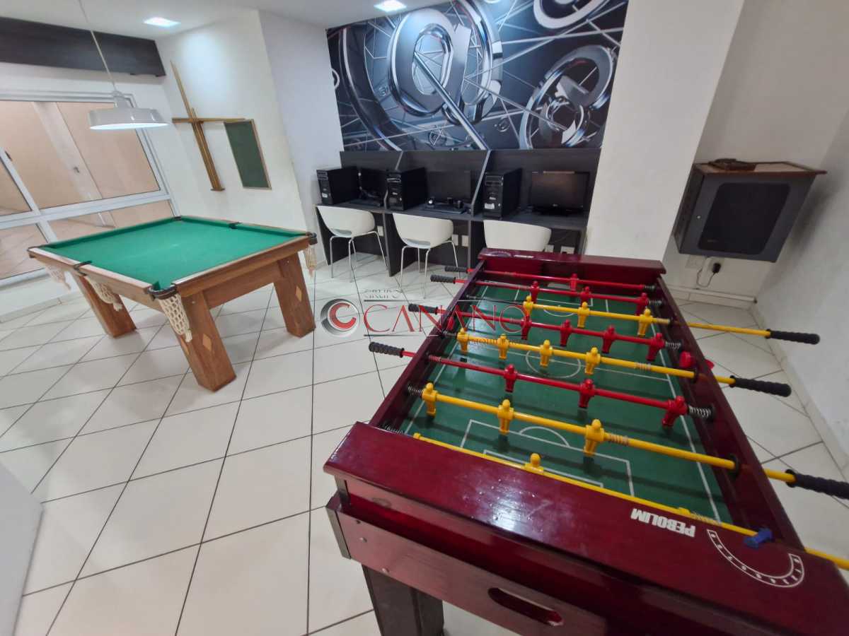 Conheça salao de jogos Miguel Cervante do imóvel - Apartamento à venda Rua Miguel Cervantes, Cachambi, Rio de Janeiro - R$ 370.000 - BJAP21875 - 26 salao de jogos Miguel Cervante - 26