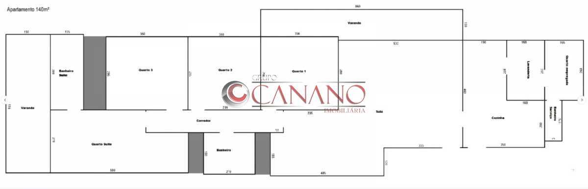 Conheça planta 18out do imóvel - Apartamento à venda Rua Dezoito de Outubro, Tijuca, Rio de Janeiro - R$ 900.000 - GCAP40058 - 20 planta 18out - 20
