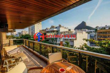 MARAVILHOSO IMÓVEL - Cobertura à venda Rua Cupertino Durão,Rio de Janeiro,RJ Leblon - R$ 9.500.000 - LBCO40332