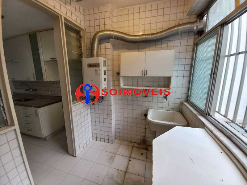 Conheça ÁREA DE SERVIÇO do imóvel - EXCELENTE IMÓVEL EM PRÉDIO REQUISITADO DO LEBLON. 130 M2, 4 QUARTOS, SUÍTE, DEPENDÊNCIAS, 1 VAGA ESCRITURADA. - LBAP42100 - 26 ÁREA DE SERVIÇO - 26