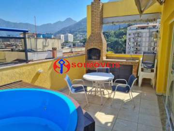 Cobertura 3 quartos à venda Rio de Janeiro,RJ Jardim Botânico - R$ 2.600.000 - LBCO30436