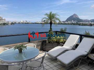 Cobertura 4 quartos à venda Rio de Janeiro,RJ Lagoa - R$ 5.900.000 - LBCO40370