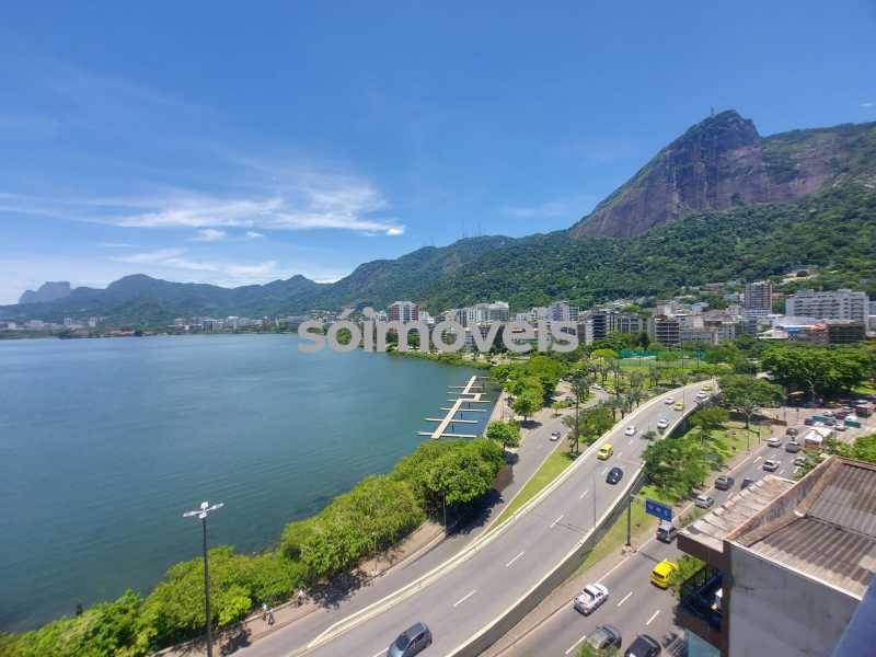 Conheça vista sala cristo do imóvel - Apartamento 3 quartos à venda Rio de Janeiro,RJ Lagoa - R$ 1.900.000 - LBAP35865 - 2 vista sala cristo - 2