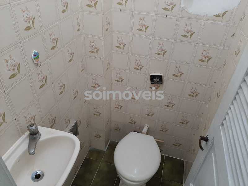 Conheça banheiro de serviço do imóvel - Apartamento 3 quartos à venda Rio de Janeiro,RJ Flamengo - R$ 919.000 - LBAP35913 - 22 banheiro de serviço - 22