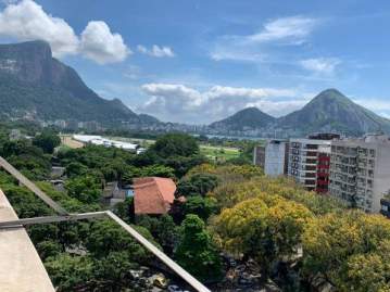 VISTA PANORÂMICA - Vistão espetacular ! Baixo Gávea ! 215 m² - LBAP42368
