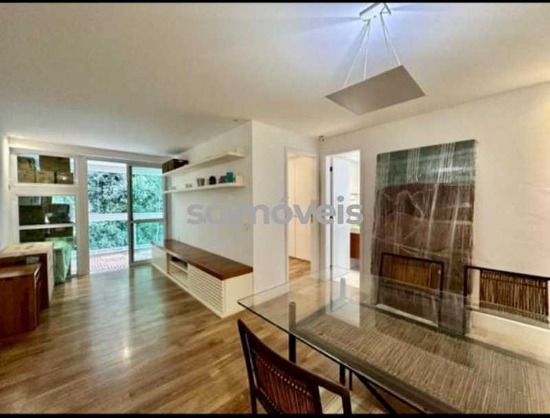 Conheça sala com varanda do imóvel - Apartamento 2 quartos à venda Rio de Janeiro,RJ Gávea - R$ 1.600.000 - LBAP24325 - 2 sala com varanda - 2