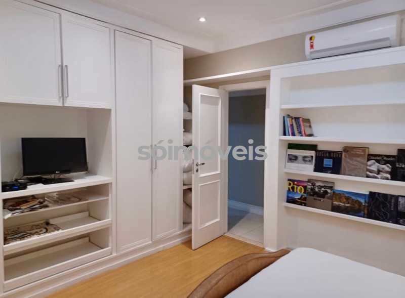 Conheça suite com marcenaria planejada do imóvel - EXCELENTE 3 QTS COM VAGA NO POSTO 6 DE COPACABANA! - LBAP36198 - 9 suite com marcenaria planejada - 9