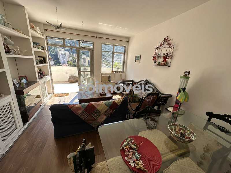 Conheça Sala de estar  do imóvel - Cobertura 2 quartos à venda Rio de Janeiro,RJ Humaitá - R$ 1.450.000 - LBCO20195 - 6 Sala de estar  - 6