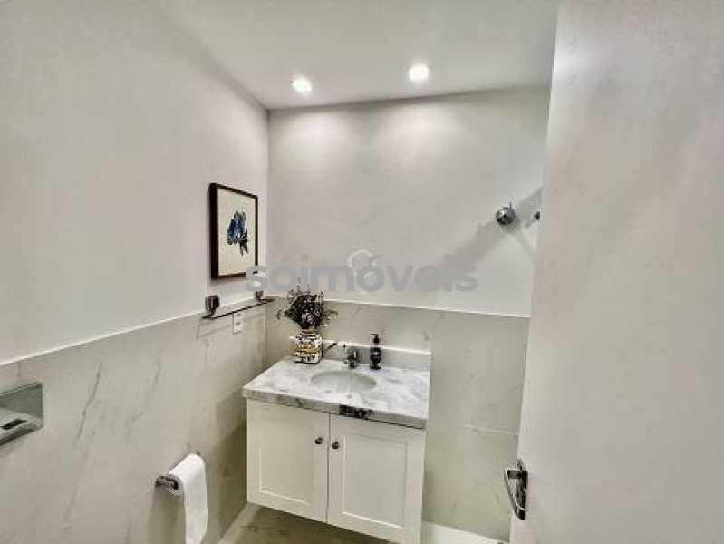 Conheça Banheiro social do imóvel - Apartamento 3 quartos à venda Rio de Janeiro,RJ Gávea - R$ 2.490.000 - LBAP36300 - 9 Banheiro social - 9
