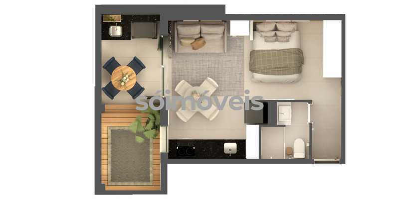 Conheça c2a891c572735367planta105_plan do imóvel - Apartamento 1 quarto à venda Rio de Janeiro,RJ Copacabana - R$ 961.464 - LBAP11745 - 20 c2a891c572735367planta105_plan - 20