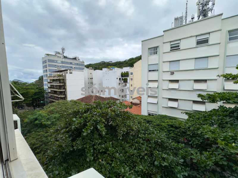 Conheça VISTA do imóvel - Em uma das melhores ruas do Baixo Leblon, andar alto, vista mar e verde. - LBAP24920 - 6 VISTA - 6