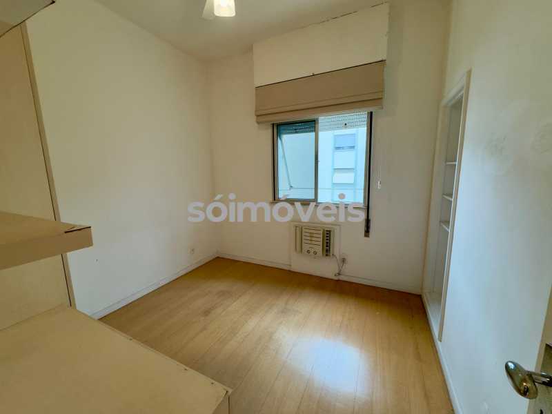 Conheça 1º QUARTO do imóvel - Em uma das melhores ruas do Baixo Leblon, andar alto, vista mar e verde. - LBAP24920 - 7 1º QUARTO - 7